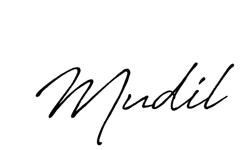 Make a beautiful signature design for name Mudil. Use this online signature maker to create a handwritten signature for free. Mudil signature style 7 images and pictures png