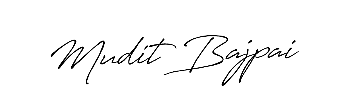 Here are the top 10 professional signature styles for the name Mudit Bajpai. These are the best autograph styles you can use for your name. Mudit Bajpai signature style 7 images and pictures png