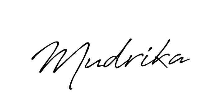 Antro_Vectra_Bolder is a professional signature style that is perfect for those who want to add a touch of class to their signature. It is also a great choice for those who want to make their signature more unique. Get Mudrika name to fancy signature for free. Mudrika signature style 7 images and pictures png