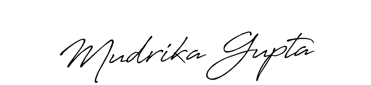 How to make Mudrika Gupta signature? Antro_Vectra_Bolder is a professional autograph style. Create handwritten signature for Mudrika Gupta name. Mudrika Gupta signature style 7 images and pictures png