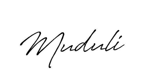 Best and Professional Signature Style for Muduli. Antro_Vectra_Bolder Best Signature Style Collection. Muduli signature style 7 images and pictures png