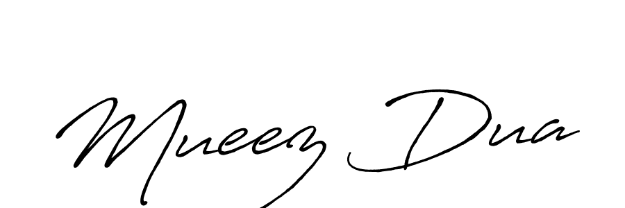 Similarly Antro_Vectra_Bolder is the best handwritten signature design. Signature creator online .You can use it as an online autograph creator for name Mueez Dua. Mueez Dua signature style 7 images and pictures png