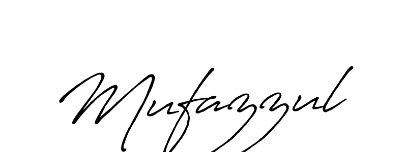 Use a signature maker to create a handwritten signature online. With this signature software, you can design (Antro_Vectra_Bolder) your own signature for name Mufazzul. Mufazzul signature style 7 images and pictures png