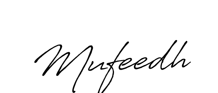 Make a beautiful signature design for name Mufeedh. Use this online signature maker to create a handwritten signature for free. Mufeedh signature style 7 images and pictures png