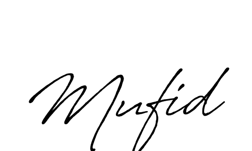 Make a beautiful signature design for name Mufid. Use this online signature maker to create a handwritten signature for free. Mufid signature style 7 images and pictures png