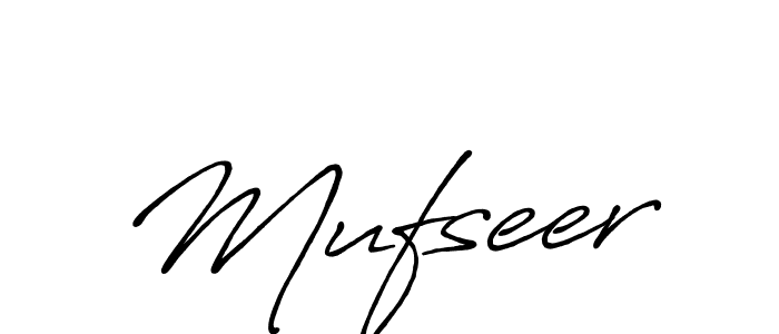 Mufseer stylish signature style. Best Handwritten Sign (Antro_Vectra_Bolder) for my name. Handwritten Signature Collection Ideas for my name Mufseer. Mufseer signature style 7 images and pictures png