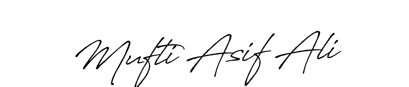 This is the best signature style for the Mufti Asif Ali name. Also you like these signature font (Antro_Vectra_Bolder). Mix name signature. Mufti Asif Ali signature style 7 images and pictures png