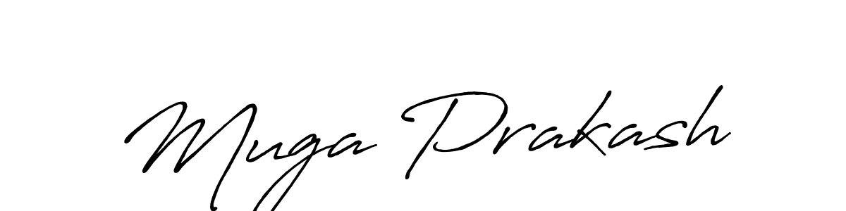 How to Draw Muga Prakash signature style? Antro_Vectra_Bolder is a latest design signature styles for name Muga Prakash. Muga Prakash signature style 7 images and pictures png