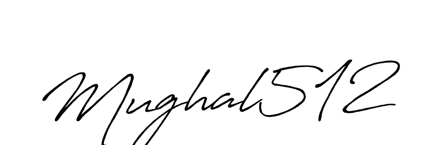 Create a beautiful signature design for name Mughal512. With this signature (Antro_Vectra_Bolder) fonts, you can make a handwritten signature for free. Mughal512 signature style 7 images and pictures png