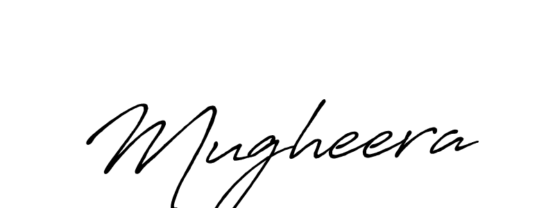 Mugheera stylish signature style. Best Handwritten Sign (Antro_Vectra_Bolder) for my name. Handwritten Signature Collection Ideas for my name Mugheera. Mugheera signature style 7 images and pictures png