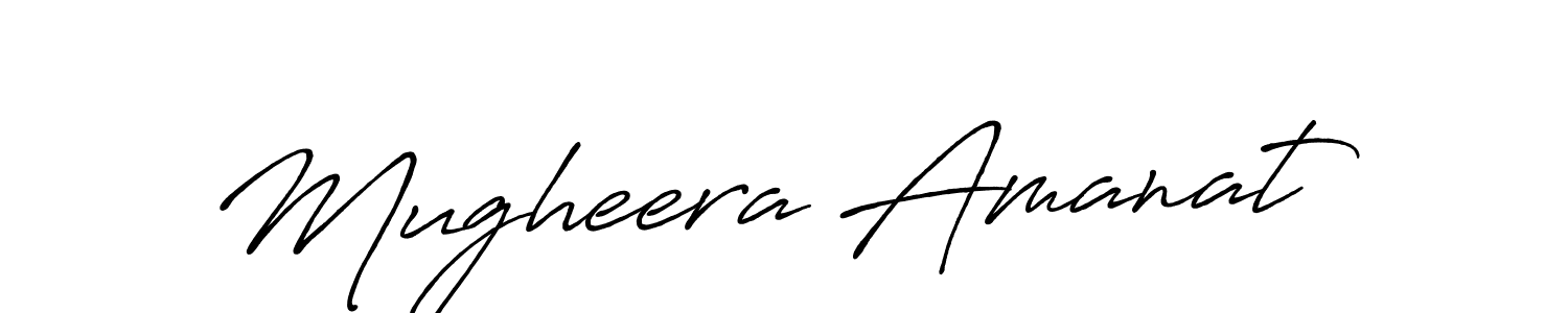 How to Draw Mugheera Amanat signature style? Antro_Vectra_Bolder is a latest design signature styles for name Mugheera Amanat. Mugheera Amanat signature style 7 images and pictures png