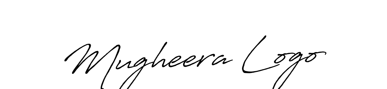 Design your own signature with our free online signature maker. With this signature software, you can create a handwritten (Antro_Vectra_Bolder) signature for name Mugheera Logo. Mugheera Logo signature style 7 images and pictures png
