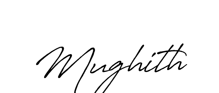 Create a beautiful signature design for name Mughith. With this signature (Antro_Vectra_Bolder) fonts, you can make a handwritten signature for free. Mughith signature style 7 images and pictures png