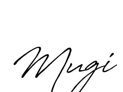 It looks lik you need a new signature style for name Mugi. Design unique handwritten (Antro_Vectra_Bolder) signature with our free signature maker in just a few clicks. Mugi signature style 7 images and pictures png