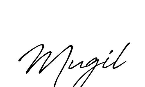 Make a beautiful signature design for name Mugil. With this signature (Antro_Vectra_Bolder) style, you can create a handwritten signature for free. Mugil signature style 7 images and pictures png