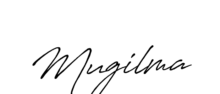 Mugilma stylish signature style. Best Handwritten Sign (Antro_Vectra_Bolder) for my name. Handwritten Signature Collection Ideas for my name Mugilma. Mugilma signature style 7 images and pictures png