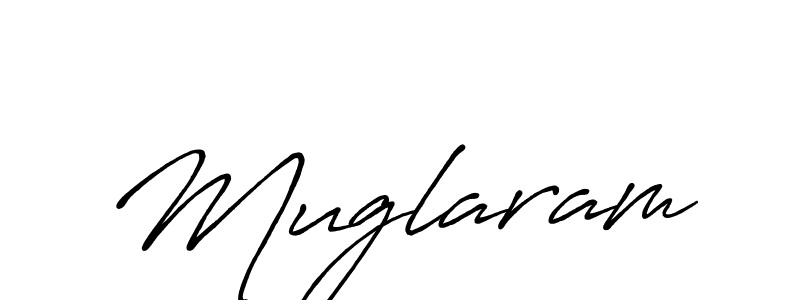 if you are searching for the best signature style for your name Muglaram. so please give up your signature search. here we have designed multiple signature styles  using Antro_Vectra_Bolder. Muglaram signature style 7 images and pictures png