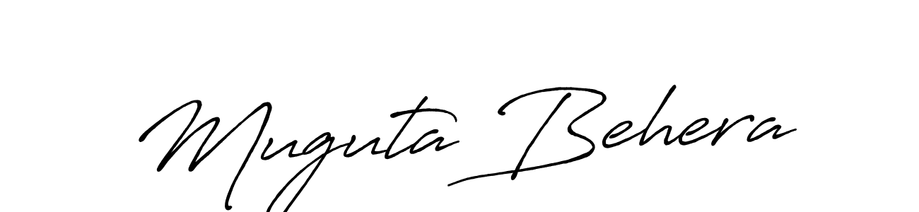 Similarly Antro_Vectra_Bolder is the best handwritten signature design. Signature creator online .You can use it as an online autograph creator for name Muguta Behera. Muguta Behera signature style 7 images and pictures png