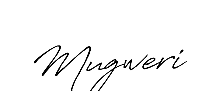 Use a signature maker to create a handwritten signature online. With this signature software, you can design (Antro_Vectra_Bolder) your own signature for name Mugweri. Mugweri signature style 7 images and pictures png