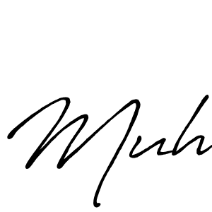 It looks lik you need a new signature style for name Muh. Design unique handwritten (Antro_Vectra_Bolder) signature with our free signature maker in just a few clicks. Muh signature style 7 images and pictures png