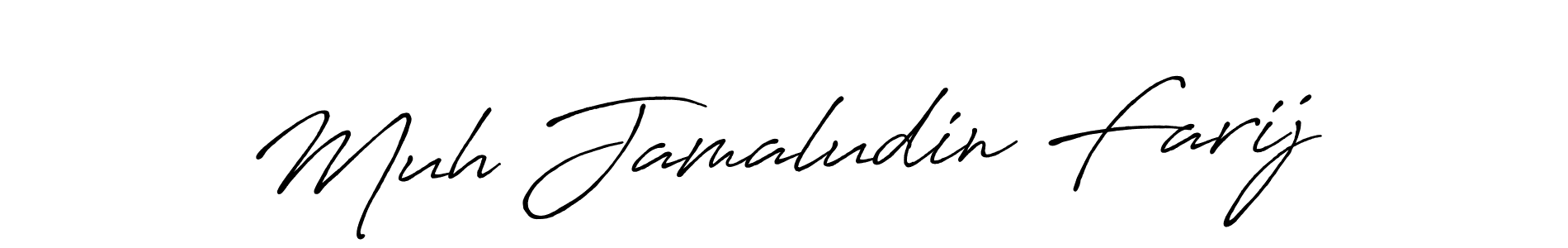 How to Draw Muh Jamaludin Farij signature style? Antro_Vectra_Bolder is a latest design signature styles for name Muh Jamaludin Farij. Muh Jamaludin Farij signature style 7 images and pictures png