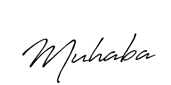 It looks lik you need a new signature style for name Muhaba. Design unique handwritten (Antro_Vectra_Bolder) signature with our free signature maker in just a few clicks. Muhaba signature style 7 images and pictures png