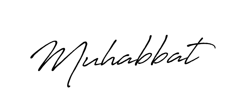 Also we have Muhabbat name is the best signature style. Create professional handwritten signature collection using Antro_Vectra_Bolder autograph style. Muhabbat signature style 7 images and pictures png
