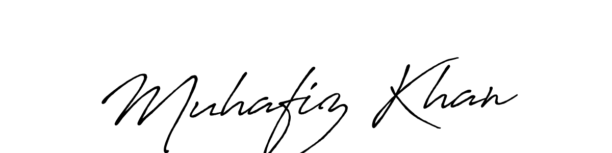 Use a signature maker to create a handwritten signature online. With this signature software, you can design (Antro_Vectra_Bolder) your own signature for name Muhafiz Khan. Muhafiz Khan signature style 7 images and pictures png