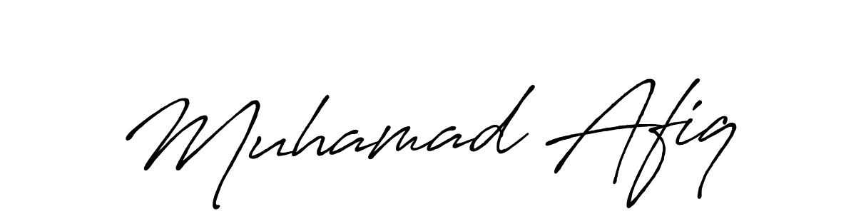 Similarly Antro_Vectra_Bolder is the best handwritten signature design. Signature creator online .You can use it as an online autograph creator for name Muhamad Afiq. Muhamad Afiq signature style 7 images and pictures png