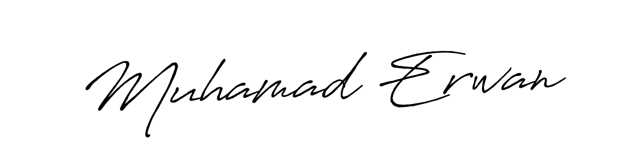 Make a beautiful signature design for name Muhamad Erwan. Use this online signature maker to create a handwritten signature for free. Muhamad Erwan signature style 7 images and pictures png