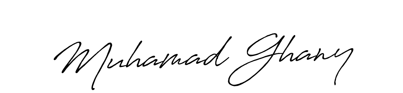 You should practise on your own different ways (Antro_Vectra_Bolder) to write your name (Muhamad Ghany) in signature. don't let someone else do it for you. Muhamad Ghany signature style 7 images and pictures png