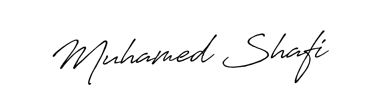 Use a signature maker to create a handwritten signature online. With this signature software, you can design (Antro_Vectra_Bolder) your own signature for name Muhamed Shafi. Muhamed Shafi signature style 7 images and pictures png