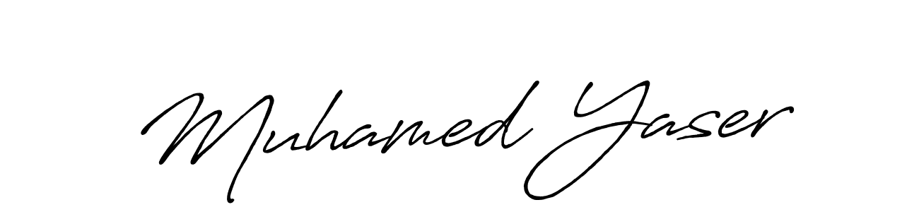 You should practise on your own different ways (Antro_Vectra_Bolder) to write your name (Muhamed Yaser) in signature. don't let someone else do it for you. Muhamed Yaser signature style 7 images and pictures png