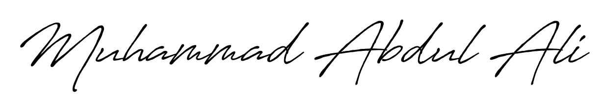 Upgrade your professional image with Muhammad Abdul Ali signature created with Antro_Vectra_Bolder font. Fast, free, and watermark-free download. Muhammad Abdul Ali signature style 7 images and pictures png