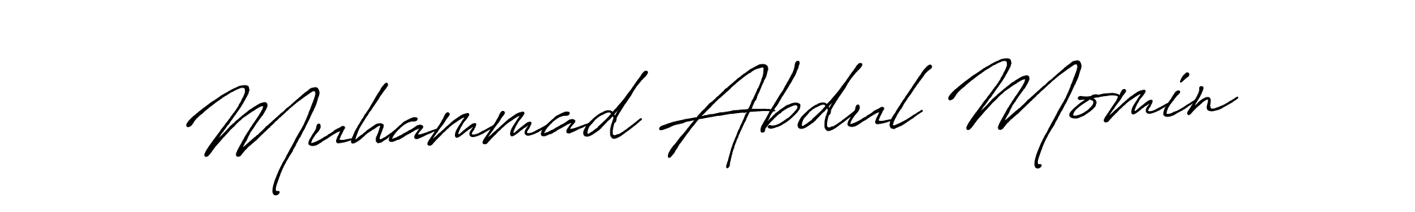 Antro_Vectra_Bolder is a professional signature style that is perfect for those who want to add a touch of class to their signature. It is also a great choice for those who want to make their signature more unique. Get Muhammad Abdul Momin name to fancy signature for free. Muhammad Abdul Momin signature style 7 images and pictures png