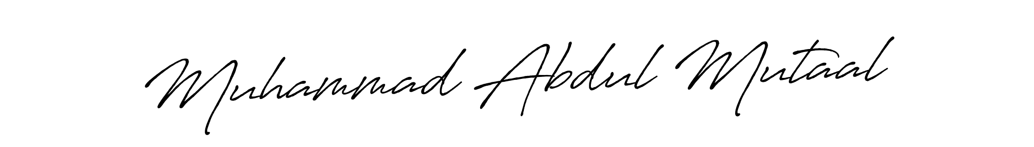 Best and Professional Signature Style for Muhammad Abdul Mutaal. Antro_Vectra_Bolder Best Signature Style Collection. Muhammad Abdul Mutaal signature style 7 images and pictures png