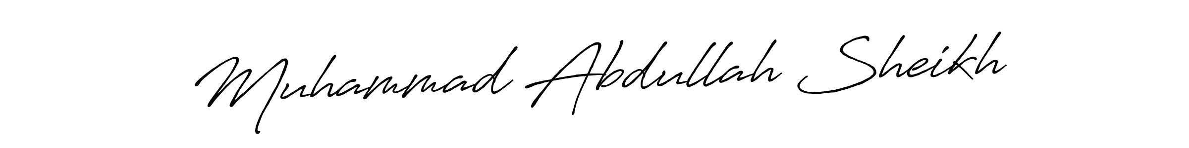 Similarly Antro_Vectra_Bolder is the best handwritten signature design. Signature creator online .You can use it as an online autograph creator for name Muhammad Abdullah Sheikh. Muhammad Abdullah Sheikh signature style 7 images and pictures png