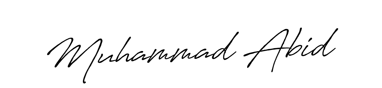 The best way (Antro_Vectra_Bolder) to make a short signature is to pick only two or three words in your name. The name Muhammad Abid include a total of six letters. For converting this name. Muhammad Abid signature style 7 images and pictures png