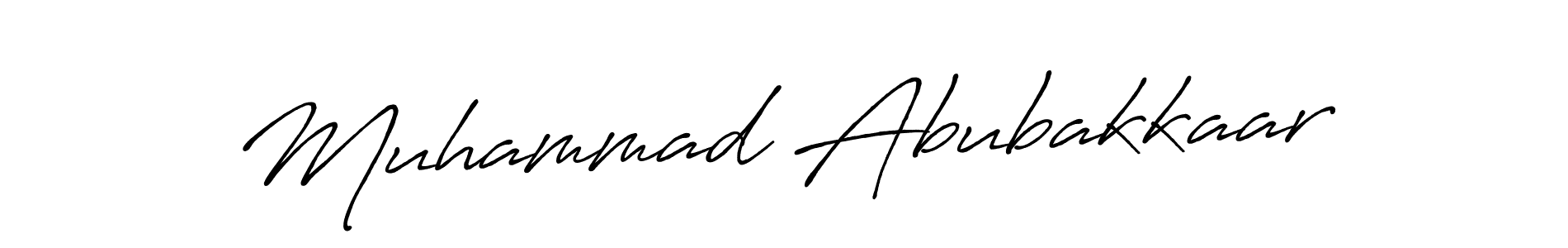 if you are searching for the best signature style for your name Muhammad Abubakkaar. so please give up your signature search. here we have designed multiple signature styles  using Antro_Vectra_Bolder. Muhammad Abubakkaar signature style 7 images and pictures png