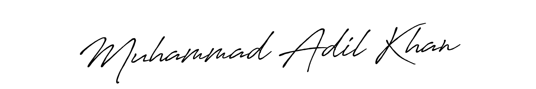 It looks lik you need a new signature style for name Muhammad Adil Khan. Design unique handwritten (Antro_Vectra_Bolder) signature with our free signature maker in just a few clicks. Muhammad Adil Khan signature style 7 images and pictures png