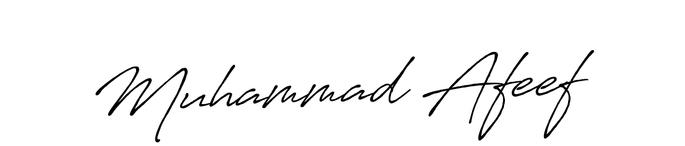 Make a short Muhammad Afeef signature style. Manage your documents anywhere anytime using Antro_Vectra_Bolder. Create and add eSignatures, submit forms, share and send files easily. Muhammad Afeef signature style 7 images and pictures png