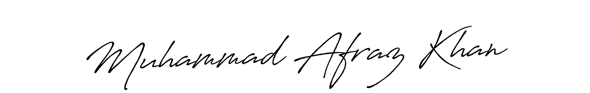 Use a signature maker to create a handwritten signature online. With this signature software, you can design (Antro_Vectra_Bolder) your own signature for name Muhammad Afraz Khan. Muhammad Afraz Khan signature style 7 images and pictures png