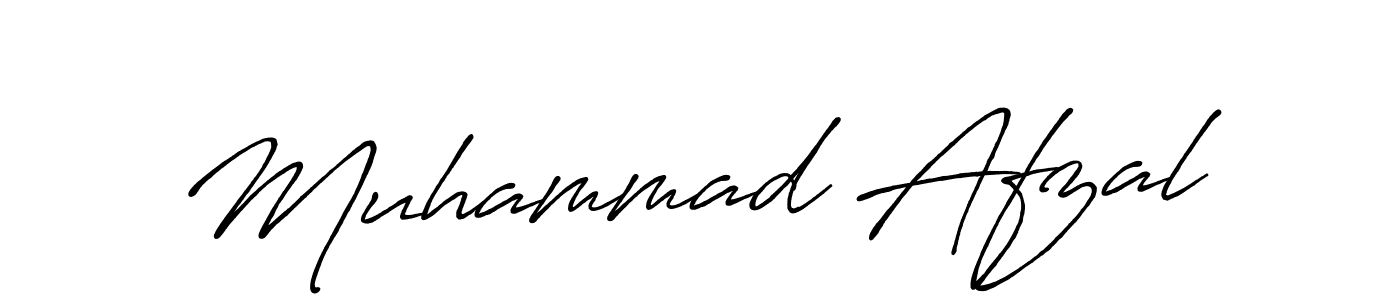 Make a beautiful signature design for name Muhammad Afzal. With this signature (Antro_Vectra_Bolder) style, you can create a handwritten signature for free. Muhammad Afzal signature style 7 images and pictures png