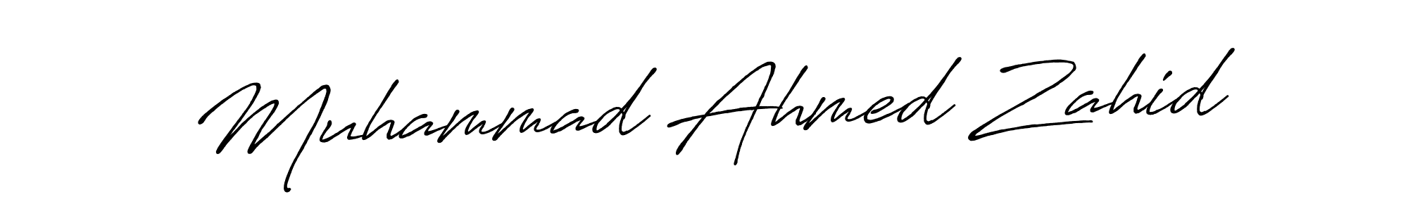 if you are searching for the best signature style for your name Muhammad Ahmed Zahid. so please give up your signature search. here we have designed multiple signature styles  using Antro_Vectra_Bolder. Muhammad Ahmed Zahid signature style 7 images and pictures png