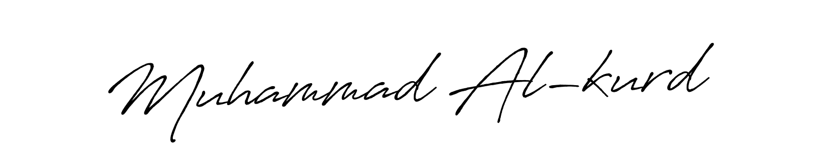 Design your own signature with our free online signature maker. With this signature software, you can create a handwritten (Antro_Vectra_Bolder) signature for name Muhammad Al-kurd. Muhammad Al-kurd signature style 7 images and pictures png