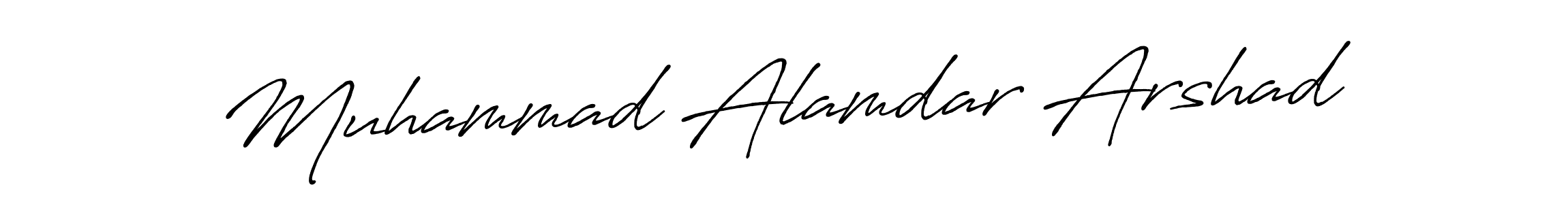 Antro_Vectra_Bolder is a professional signature style that is perfect for those who want to add a touch of class to their signature. It is also a great choice for those who want to make their signature more unique. Get Muhammad Alamdar Arshad name to fancy signature for free. Muhammad Alamdar Arshad signature style 7 images and pictures png