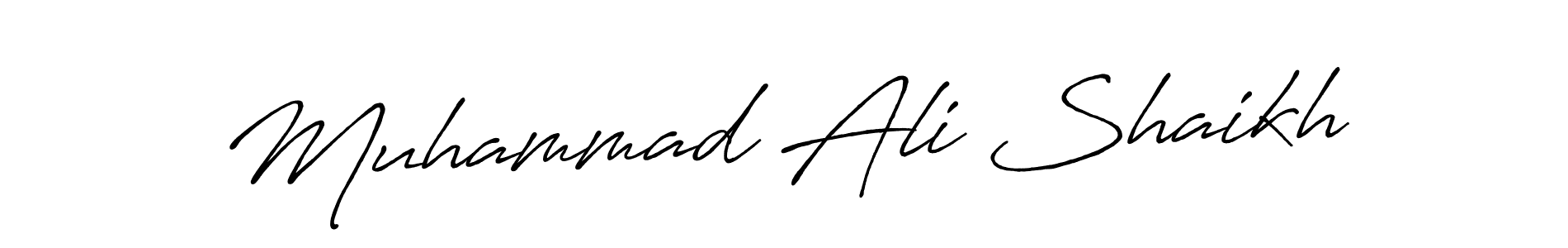 Once you've used our free online signature maker to create your best signature Antro_Vectra_Bolder style, it's time to enjoy all of the benefits that Muhammad Ali Shaikh name signing documents. Muhammad Ali Shaikh signature style 7 images and pictures png