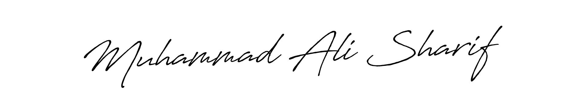 How to make Muhammad Ali Sharif signature? Antro_Vectra_Bolder is a professional autograph style. Create handwritten signature for Muhammad Ali Sharif name. Muhammad Ali Sharif signature style 7 images and pictures png