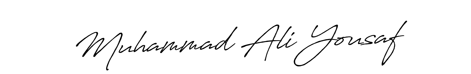 if you are searching for the best signature style for your name Muhammad Ali Yousaf. so please give up your signature search. here we have designed multiple signature styles  using Antro_Vectra_Bolder. Muhammad Ali Yousaf signature style 7 images and pictures png