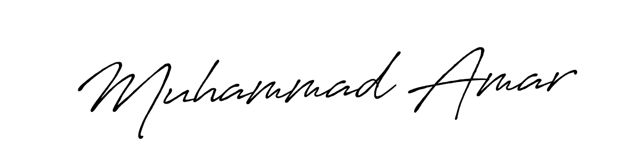 Also You can easily find your signature by using the search form. We will create Muhammad Amar name handwritten signature images for you free of cost using Antro_Vectra_Bolder sign style. Muhammad Amar signature style 7 images and pictures png